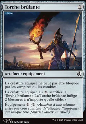 Torche brûlante