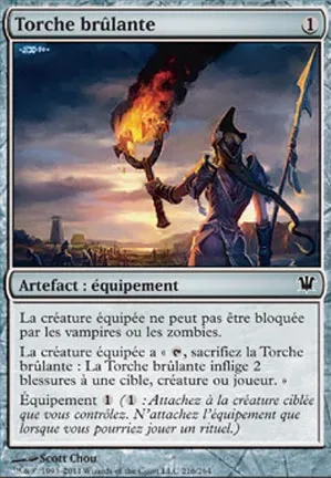 Torche brûlante
