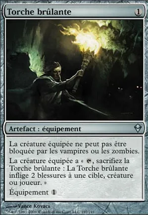 Torche brûlante