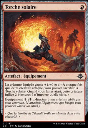Torche solaire
