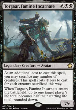 Torgaar, famine incarnée