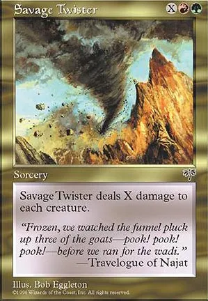 Tornade sauvage