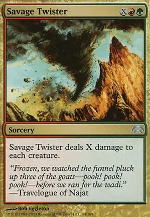 Tornade sauvage