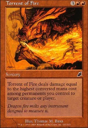 Torrent de feu