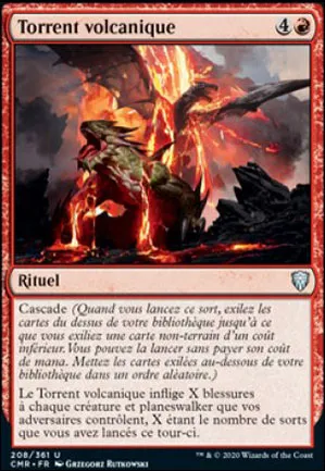 Torrent volcanique