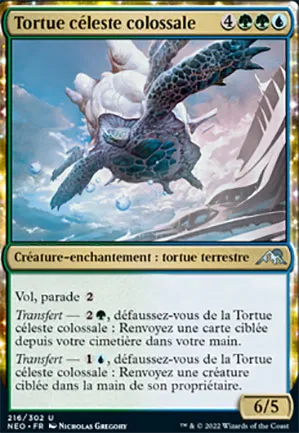 Tortue céleste colossale