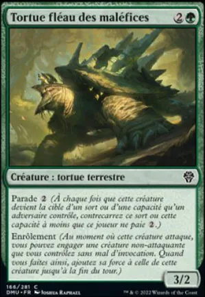 Tortue fléau des maléfices