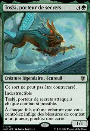 Toski, porteur de secrets
