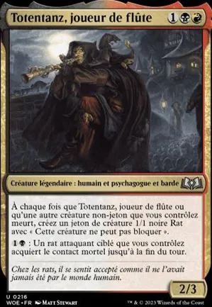 Totentanz, joueur de flûte