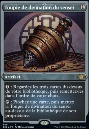 Toupie de divination du sensei