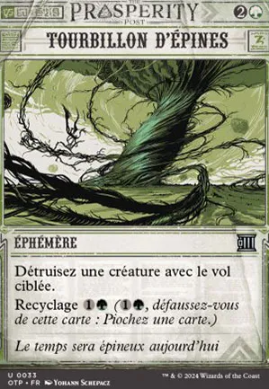 Tourbillon d'épines