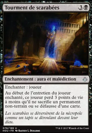 Tourment de scarabées