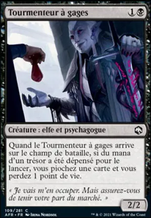 Tourmenteur à gages