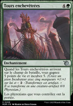 Tours enchevêtrées