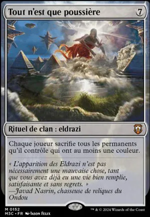 Tout n'est que poussière