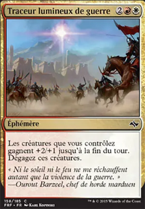 Traceur lumineux de guerre