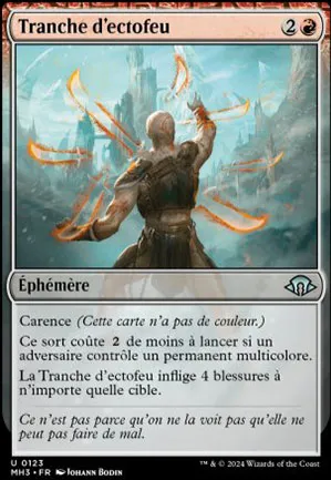 Tranche d'ectofeu