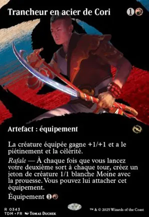 Trancheur en acier de Cori