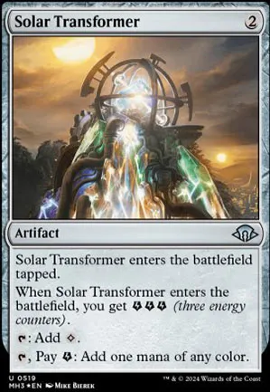 Transformateur solaire