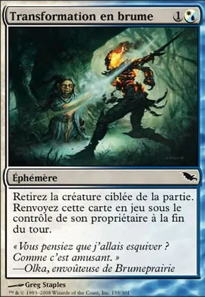 Transformation en brume