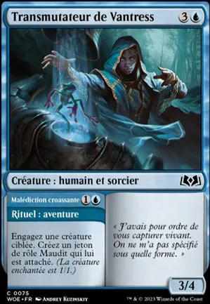 Transmutateur de Vantress // Malédiction croassante