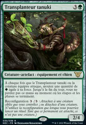 Transplanteur tanuki