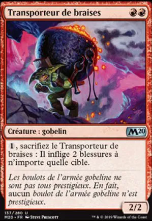 Transporteur de braises