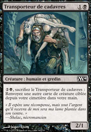Transporteur de cadavres