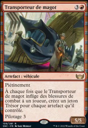 Transporteur de magot