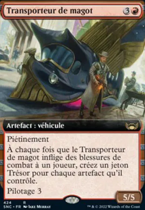Transporteur de magot