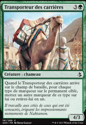 Transporteur des carrières