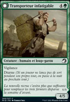 Transporteur infatigable // Bagarreur Noiresouche