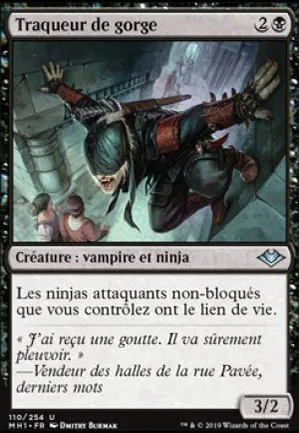 Traqueur de gorge