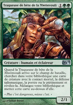 Traqueuse de bête de la Mwônvouli