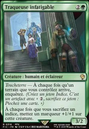 Traqueuse infatigable