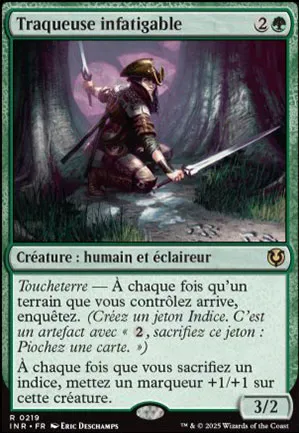 Traqueuse infatigable