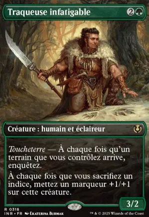 Traqueuse infatigable