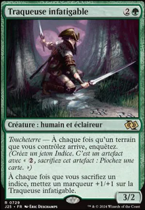 Traqueuse infatigable
