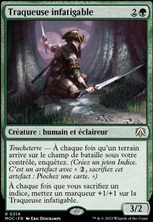 Traqueuse infatigable