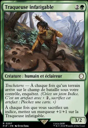 Traqueuse infatigable
