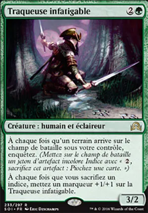 Traqueuse infatigable
