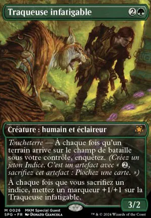 Traqueuse infatigable