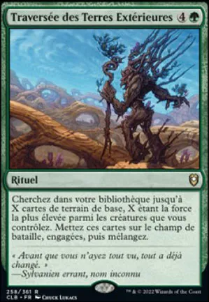 Traversée des horizons // Traversée des Terres Extérieures