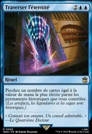 Traverser l'éternité