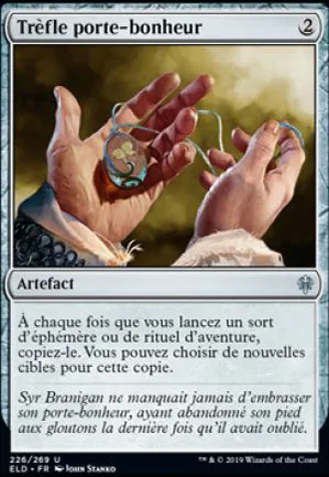 Trèfle porte-bonheur