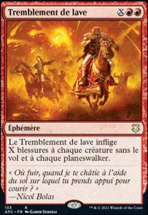 Tremblement de lave