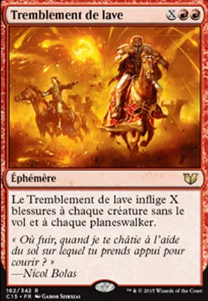 Tremblement de lave