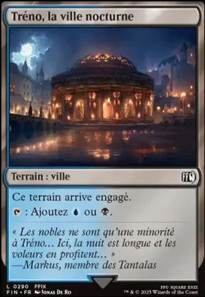 Tréno, la ville nocturne