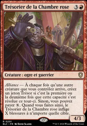 Trésorier de la Chambre rose