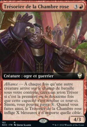 Trésorier de la Chambre rose